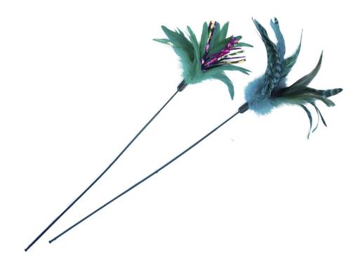 Nobby Fun For Cats Federwedel 80070 - Katzen-Spielzeuge und Spielstäbe - 4033766800702 - 1