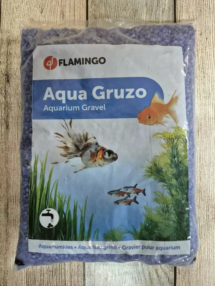Flamingo Blue Aquarium Gravel 1kg - Aquarium Sands - 5400274991472 - 1