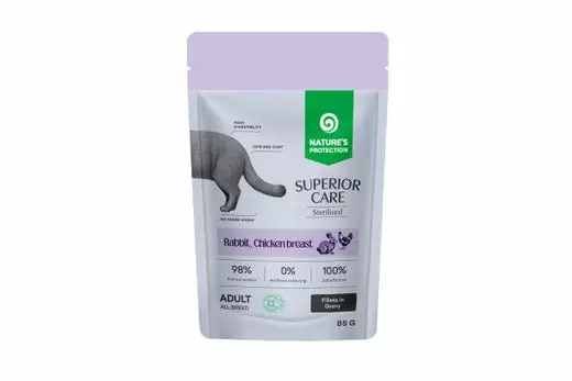Natures Protection SC Sterilised 85g - Nassfutterbeutel - 4771317479082 - 1