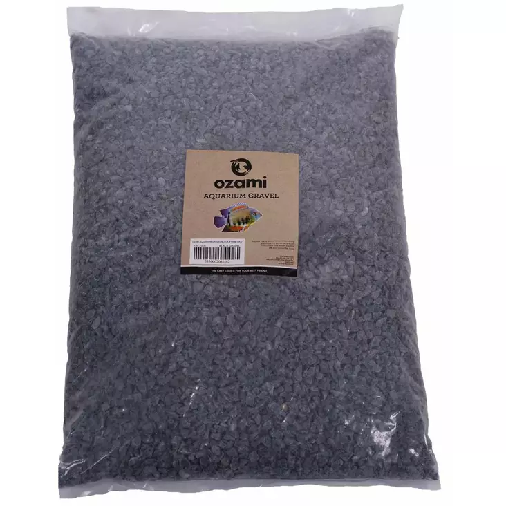 Ozami Musta Akvaariohiekka 4-5mm 10kg - Akvariesand - 7330002063882 - 1