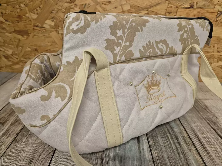 Tujoma Transporttasche Barok beige - Hundetransporttaschen - 6430035779352 - 1