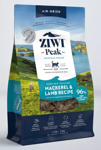 ZiwiPeak Kissa AD Makrilli&Lammas 1kg - Specialized Dry Cat Food - 9421016595792 - 1