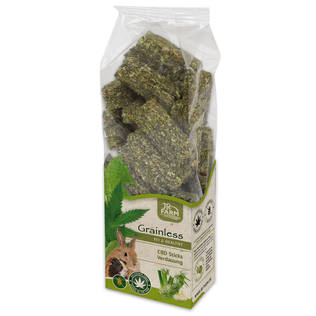 JR Farm Hemp Sticks for Digestion - Rabbit and Rodent Treats - 4024344239083 - 1