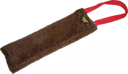 K9 Leather Tug Dummy 20cm - Dog Training Toys - 5999053602413 - 1