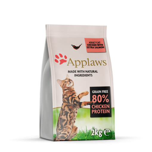 Applaws Adult Chicken & Salmon Dry Cat Food - Applaws Dry Cat Food - 5060122491433 - 1