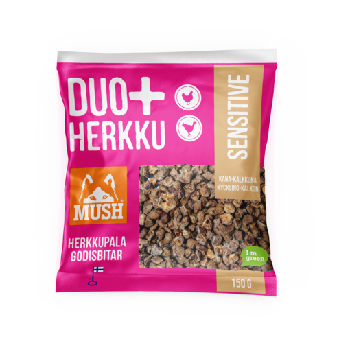 DUO+ Leckerli Sensitiv Huhn-Pute Hundesnack - Hundeleckerlis - 6430023294843 - 1