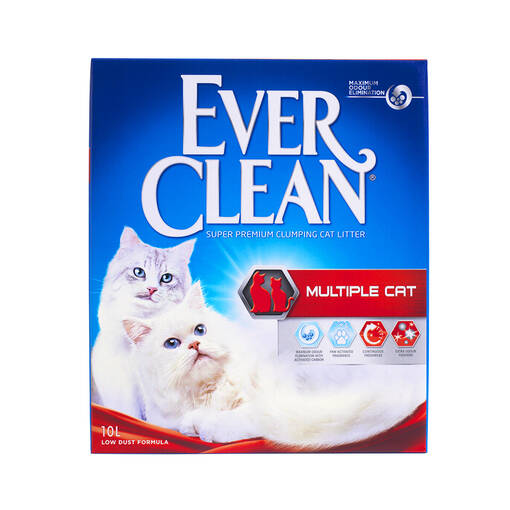 Ever Clean Mehrkatzenstreu 10 L - Katzenstreu - 5060255492253 - 0