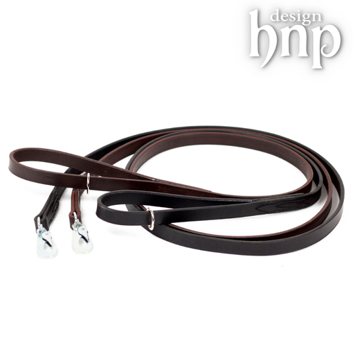 Hollola Leather Leash Black 180cm 15mm - Leather Dog Leashes - HOLL23 - 1