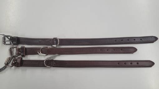 Hollola halsband brun - Hundens läderhalsband - HOLL143 - 2