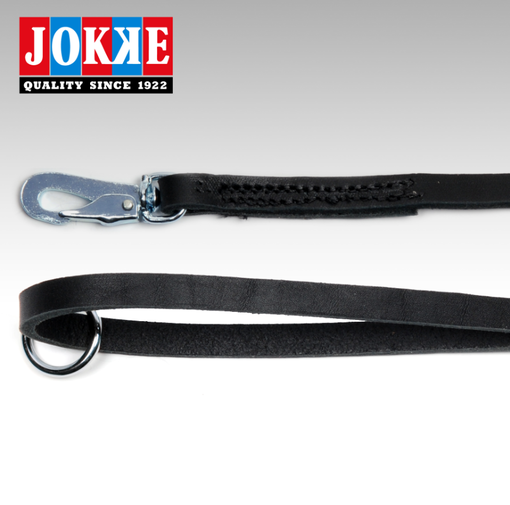 Jokke Tor läderkoppel 7mmx180cm Brun - Hundkoppel i läder - 6417114126023 - 1