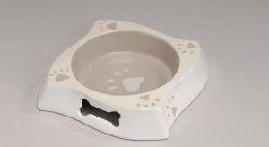 Ceramic Dog and Cat Food Bowl with Sturdy Edges - Ceramic Dog Bowls - 8712695067313 - 1