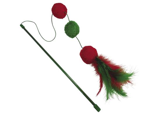 Nobby X-Mas Ball mit Quietscher Katzenspielzeug - Katzen-Spielzeuge und Spielstäbe - 4033766507083 - 1