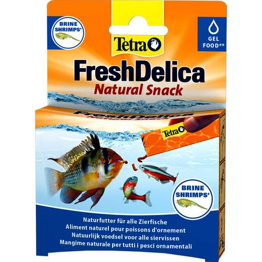 Tetra FreshDelica Natur Snack Salzwassergarnelen Artemia - Fisch-Trockenfutter - 4004218768673 - 1