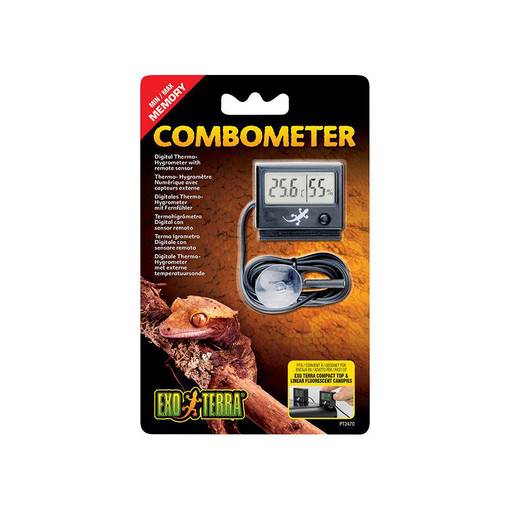 Exoterra Combometer Wärme- und Feuchtigkeitsmesser - Terrarien Dekoration - 015561224703 - 1