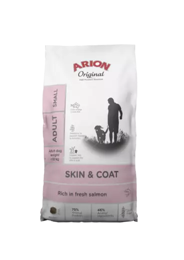 Arion Skin & Coat Small för Små Hundar Fisk - Arion torrfoder - 5414970160643 - 1