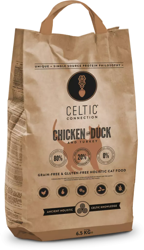 Celtic Chicken-Duck Cat Food 2.5kg - Specialized Dry Cat Food - 5425038502213 - 1