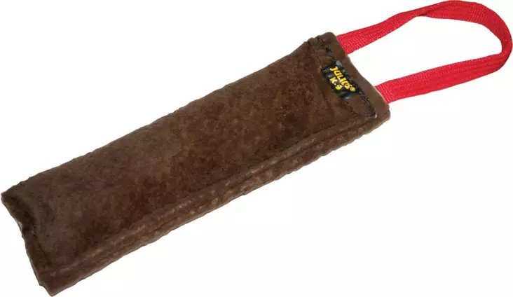 K9 Leather Tug Dummy 20cm - Dog Training Toys - 5999053602413 - 1