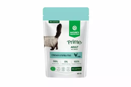 Natures Protection Skin-Coat 85g - Våtfodertunnor - 4771317479143 - 1