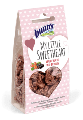 Bunny My Little Sweetheart – Red Berries - Rabbit and Rodent Treats - 4018761117024 - 1