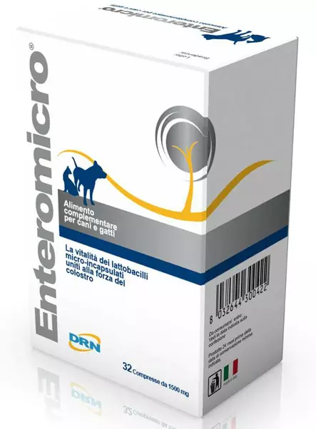 Enteromicro Complex 32 tabl. - Dog Supplements - 8032644300934 - 1