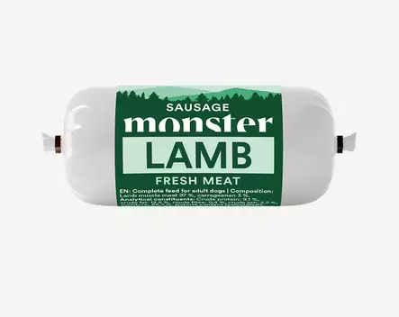 Monster Dog Sausage Lamb 400g - Dog Treats - 7350040128954 - 1