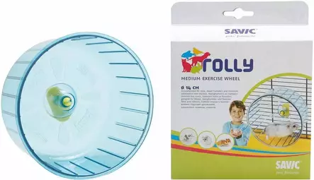 Savic Running Wheel M - Rabbit and Rodent Toys and Enrichment - 5411388001384 - 1