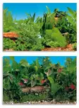 Akvariebakgrund 2-sidig 120x50 - Akvariedekorationer - 8010690065434 - 1