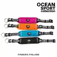 Finnero Ocean Sport Adjustable Quick Release Collar for Dogs - Dog Lockable Fabric Collars - 6438406006854 - 2
