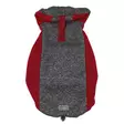 Go Fresh Pet Hoodie for Dogs Red-Grey - Dog Coats and Overalls - 824348305104 - 1