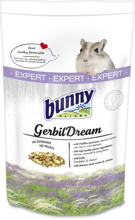 Bunny GerbilDream Expert Gerbilsnack 500g - Nagetierfutter - 4018761261024 - 1