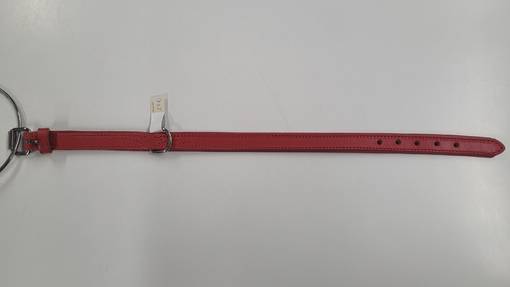 Hollolan Halsband 50cmx20mm Rot - Hunde Lederhalsbänder - HOLL14 - 1