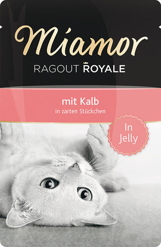 Miamor Ragout Royale Veal in Gravy Wet Cat Food 100g - Wet Cat Food Pouches - 4000158740564 - 1