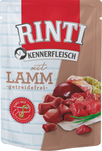 Rinti Kennelfleisch Lamm 400g - Hundens våtfoder - 4000158924544 - 2