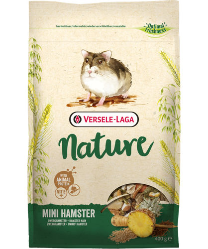 Versele-Laga Nature Zwerg hamster vollwertiges Futter 400g - Nagetierfutter - 5410340614204 - 1