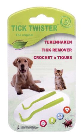 O'Tom Zeckenentferner für Hunde und Katzen 2 Stück - Zeckenbekämpfung - 3760063260014 - 1