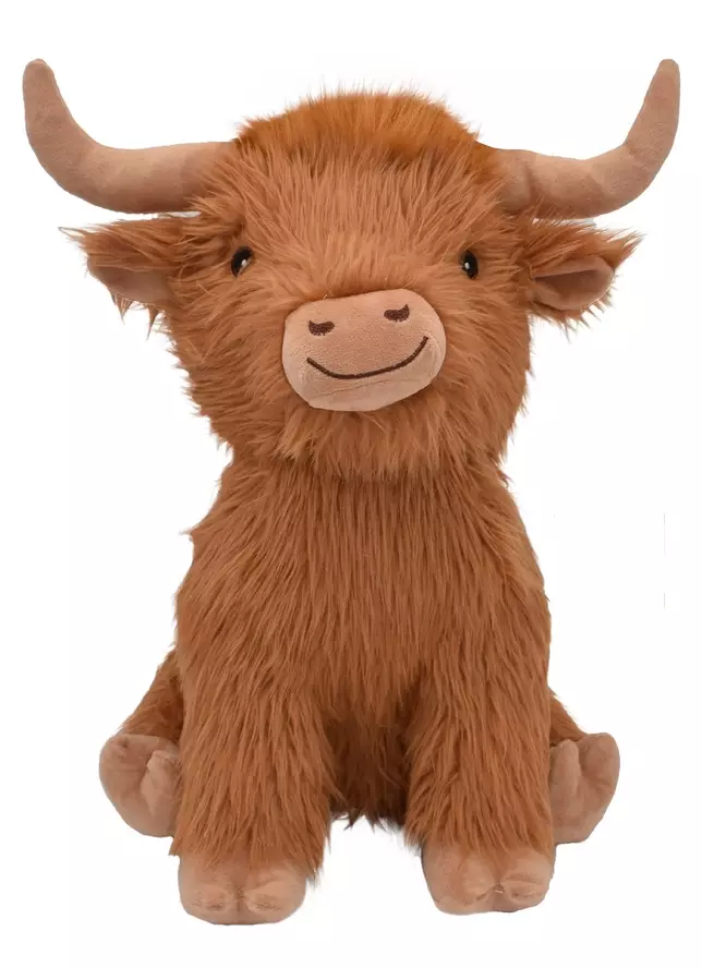 HappyPet Highland Cow Karvalehmä - Dog Plush Toys - 784369374674 - 1
