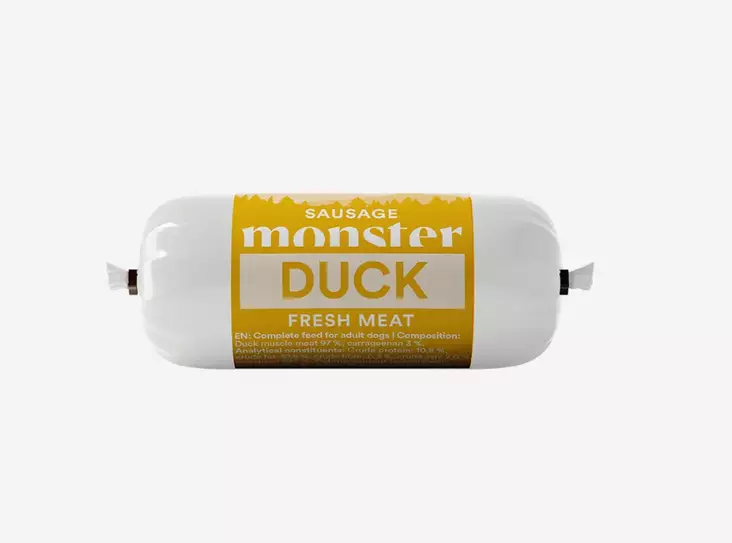 Monster Ente Wurst 400g - Hundeleckerlis - 7350040129234 - 1