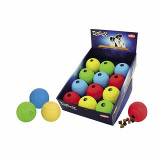 Nobby Rubber Activity Ball Treat Ball Puzzle Ball 3.15 in - Dog Activity Toys - 4033766604645 - 1