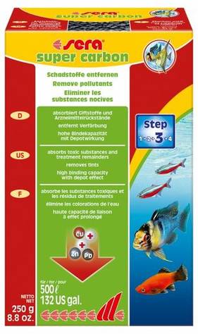Sera Super Carbon - Aquariumfilter - 4001942084055 - 2