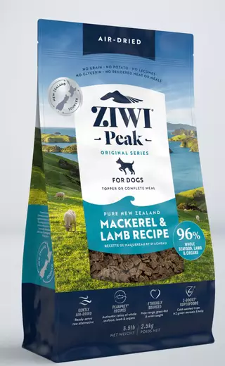 ZiwiPeak Mackerel-Lamb 2,5kg - Ziwipeak torrfoder - 9421016594115 - 1