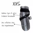 Finnero Halla Reflective Fleece Booties for Dogs - Hunde Schuhe - 6438406010325 - 9