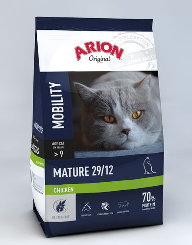 Arion Original Cat Adult Mature/Senior 29/12 Huhn Katzen-Trockenfutter - Arion Trockenfutter - 5414970058605 - 1