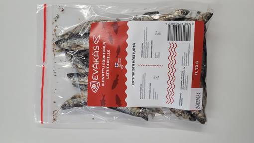 Eväkäs Trockenfisch 70g - Hundeleckerlis - 6418142002075 - 1