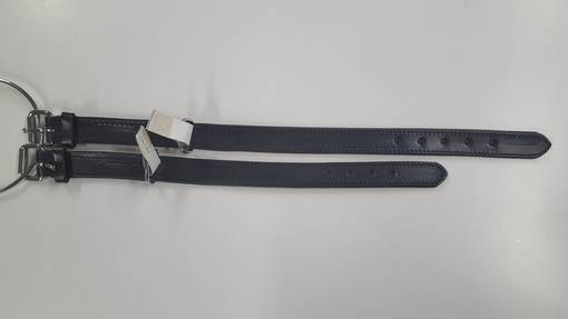 Hollolan Halsband Schwarz - Hunde Lederhalsbänder - HOLL15 - 1