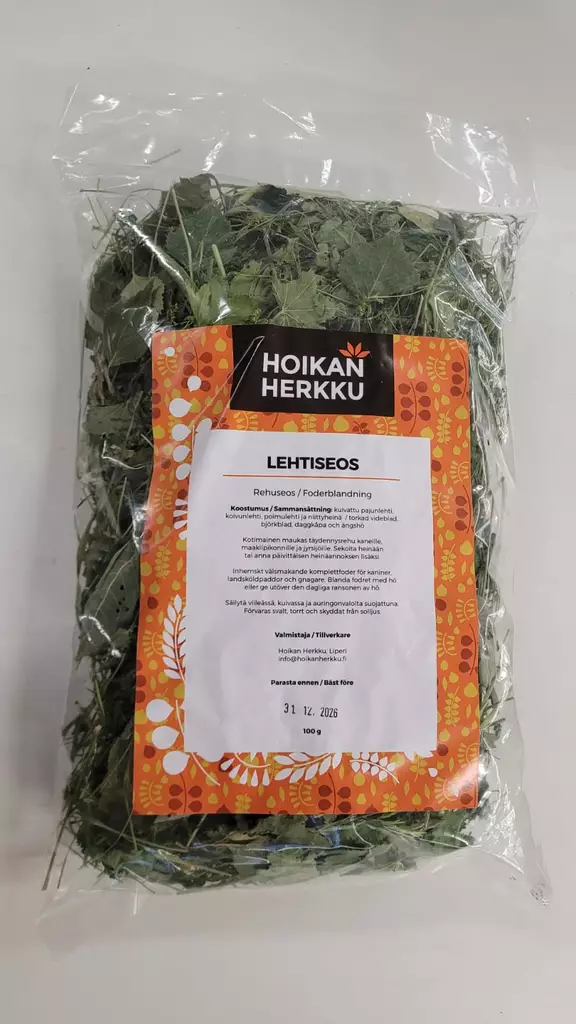 Hoikan Treat Leaf Mix 100 g - Rabbit and Rodent Treats - HOIKAN5 - 1