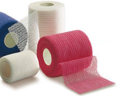 Mollelast Haft Självbindande stöd- och fästband Vit - Rengöring och sårvård - 4021447939285 - 1