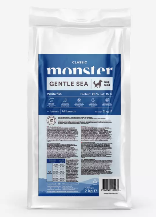 Monster Dog Gentle Sea 2kg - Monster Dry Dog Food - 7350040131275 - 1