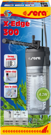 Sera X-Edge Eckfilter Innenfilter für Aquarien - Aquariumfilter - 4001942538916 - 2