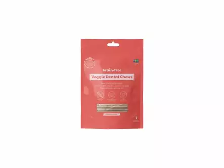 Veggie Dental Chews Grainsfri – Vegetariska tandvårdsstänger - Hundgodis - 7350112971716 - 1