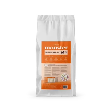 Monster Classic High Energy 2kg - Monster Dry Dog Food - 7350040131206 - 2